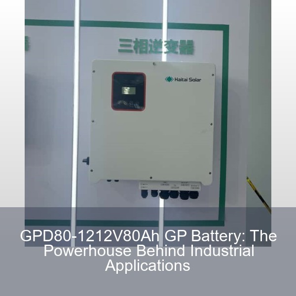 GPD80-1212V80Ah GP Battery: The Powerhouse Behind Industrial Applications